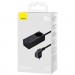 Baseus Зарядний пристрій Baseus AC + 2xUSB-C 100W + 2xUSB + cable USB-C to USB-C 100W 1.0m black (PSZM000401)