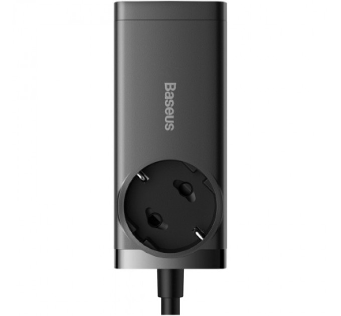 Baseus Зарядний пристрій Baseus AC + 2xUSB-C 65W + 2xUSB black (PSZM000901)