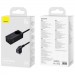 Baseus Зарядний пристрій Baseus AC + 2xUSB-C 65W + 2xUSB black (PSZM000901)