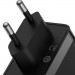 Baseus Зарядний пристрій Baseus 2xUSB-C 140W + 1xUSB GaN + cable USB-C to USB-C black (CCGP100201)