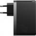 Baseus Зарядний пристрій Baseus 2xUSB-C 140W + 1xUSB GaN + cable USB-C to USB-C black (CCGP100201)