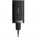 Baseus Зарядний пристрій Baseus 2xUSB-C 65W + 1xUSB GaN + cable USB-C to USB-C 100W 1.0m black (CCGP120201)