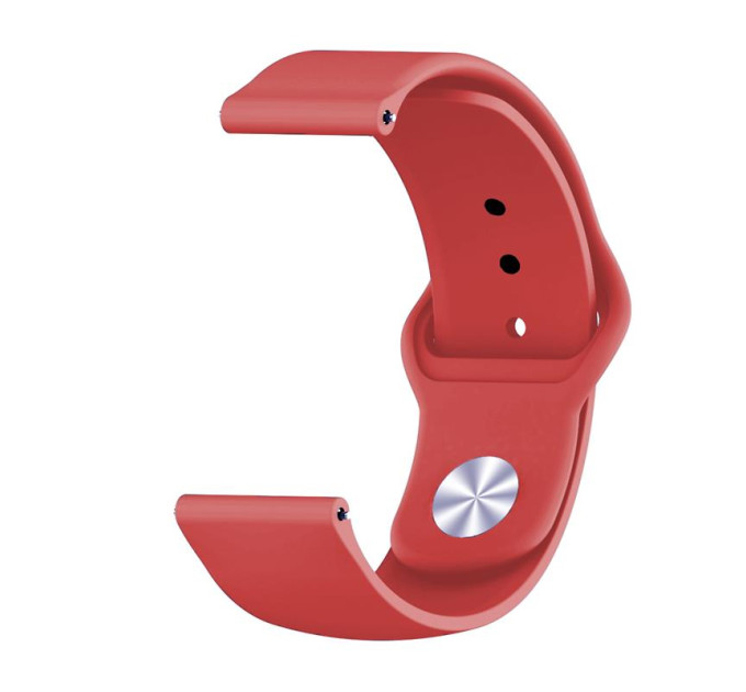 BeCover Силіконовий ремінець BeCover для Amazfit Stratos 1/2/2S/3/GTR 2/GTR 47mm/GTR Lite 47mm/Nexo/Pace Red (706368)