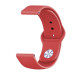 BeCover Силіконовий ремінець BeCover для Amazfit Stratos 1/2/2S/3/GTR 2/GTR 47mm/GTR Lite 47mm/Nexo/Pace Red (706368)