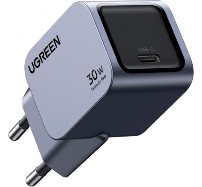Ugreen Зарядний пристрій Ugreen USB-C PD30W GaN X703 gray (35006)