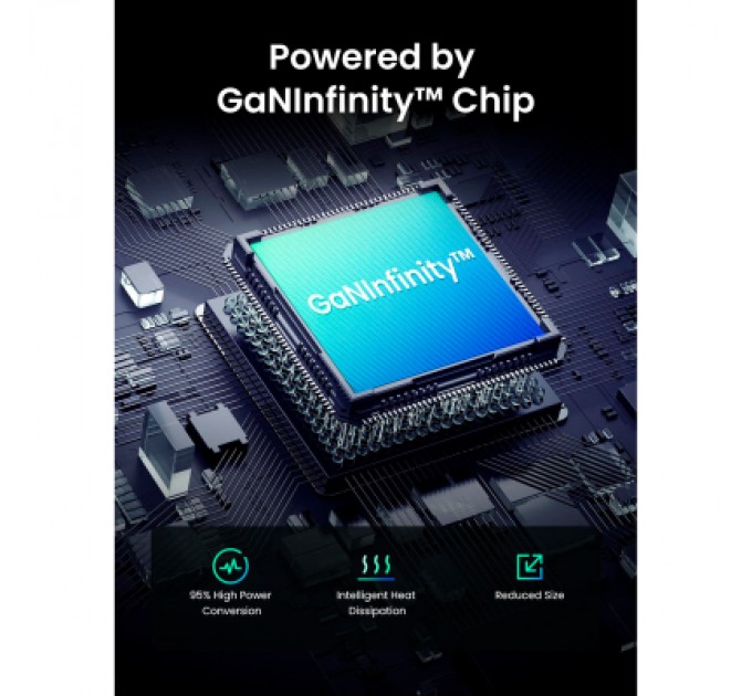 Ugreen Зарядний пристрій Ugreen USB-C PD30W GaN X703 gray (35006)