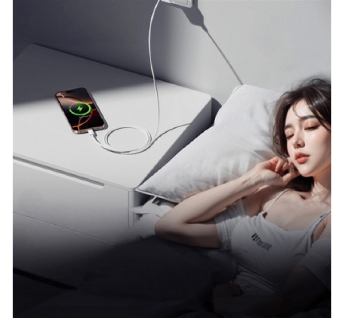 Essager Зарядний пристрій Essager USB-C PD20W + cable USB-C to USB-C white (EFJB02-JSTT2-T)