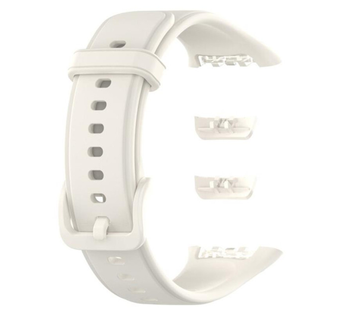 BeCover Силіконовий ремінець BeCover для Oppo Band 2 White (709482)
