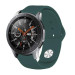 BeCover Силіконовий ремінець BeCover для Samsung Galaxy Watch 46mm/Watch 3 45mm/Gear S3 Classic/Gear S3 Frontier Dark-Green (706326)