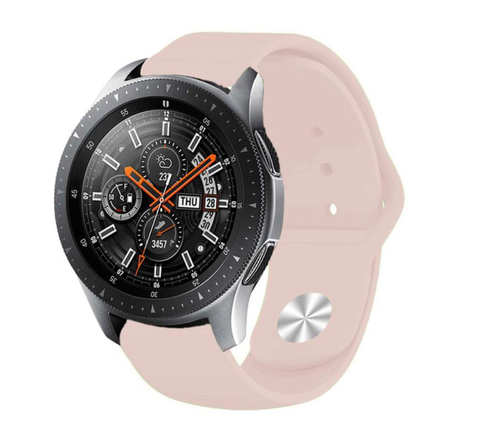 BeCover Силіконовий ремінець BeCover для Samsung Galaxy Watch 46mm/Watch 3 45mm/Gear S3 Classic/Gear S3 Frontier Grapefruit-Pink (706311)