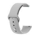 BeCover Силіконовий ремінець BeCover для Samsung Galaxy Watch 46mm/Watch 3 45mm/Gear S3 Classic/Gear S3 Frontier Gray (706320)