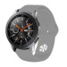 BeCover Силіконовий ремінець BeCover для Samsung Galaxy Watch 46mm/Watch 3 45mm/Gear S3 Classic/Gear S3 Frontier Gray (706320)