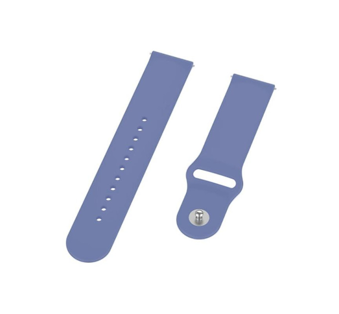 BeCover Силіконовий ремінець BeCover для Xiaomi Amazfit Bip/Bip Lite/Bip S Lite/GTR 42mm/GTS/TicWatch S2/TicWatch E Lilac (706192)