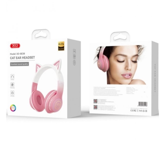 XO Навушники XO BE38 Pink (BE38.pink)