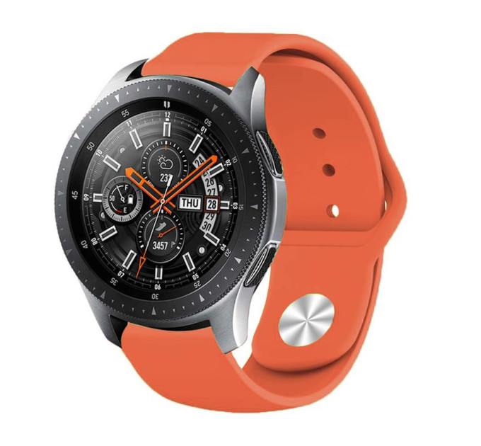 BeCover Силіконовий ремінець BeCover для Xiaomi iMi KW66/Mi Watch Color/Haylou LS01/Watch S1 Active Apricot (706355)