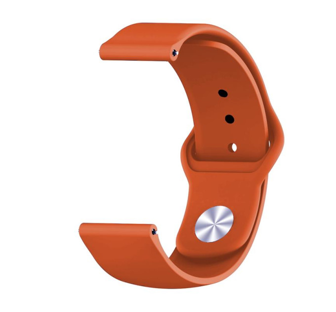 BeCover Силіконовий ремінець BeCover для Xiaomi iMi KW66/Mi Watch Color/Haylou LS01/Watch S1 Active Apricot (706355)