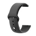 BeCover Силіконовий ремінець BeCover для Xiaomi iMi KW66/Mi Watch Color/Haylou LS01/Watch S1 Active Black (706356)