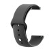 BeCover Силіконовий ремінець BeCover для Xiaomi iMi KW66/Mi Watch Color/Haylou LS01/Watch S1 Active Black (706356)
