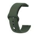 BeCover Силіконовий ремінець BeCover для Xiaomi iMi KW66/Mi Watch Color/Haylou LS01/Watch S1 Active Khaki (706364)