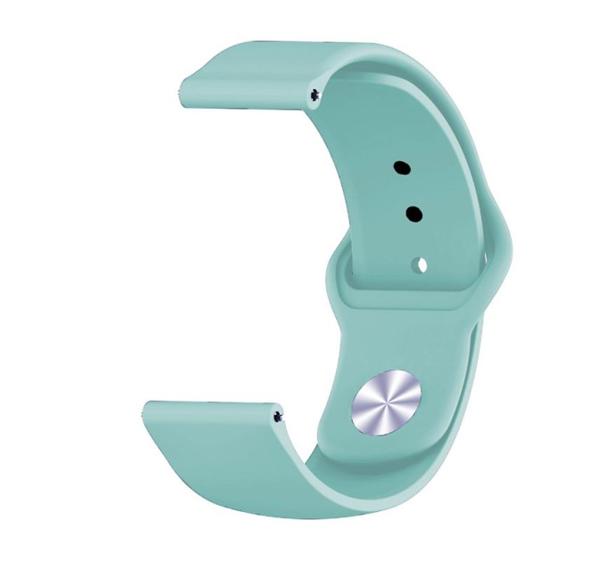 BeCover Силіконовий ремінець BeCover для Xiaomi iMi KW66/Mi Watch Color/Haylou LS01/Watch S1 Active Marine-Green (706365)
