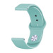 BeCover Силіконовий ремінець BeCover для Xiaomi iMi KW66/Mi Watch Color/Haylou LS01/Watch S1 Active Marine-Green (706365)