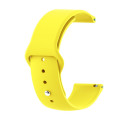 BeCover Силіконовий ремінець BeCover для Xiaomi iMi KW66/Mi Watch Color/Haylou LS01/Watch S1 Active Yellow (706361)