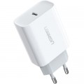 Ugreen Зарядний пристрій Ugreen CD137 Type-C PD 20W Charger (White) (60450)