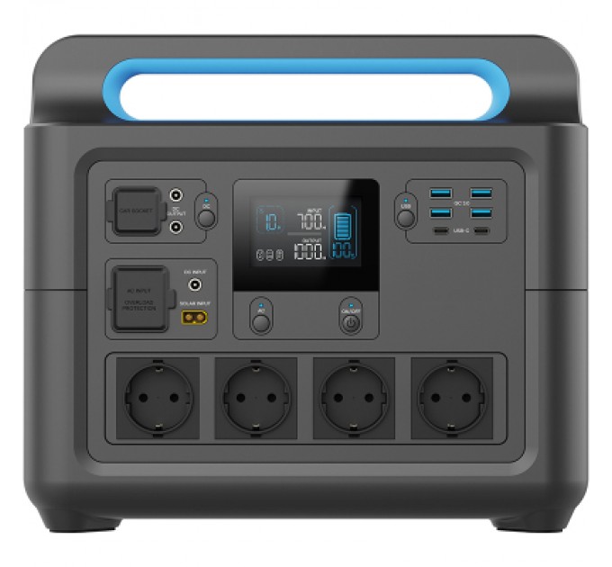 PowerPlant Зарядна станція PowerPlant HS1000 1800W, 1228Wh (PB930845)