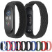 BeCover Ремінець BeCover Elastic Nylon Style для Xiaomi Mi Smart Band 5/Mi Smart Band 6 Size S Black/Red (706135)