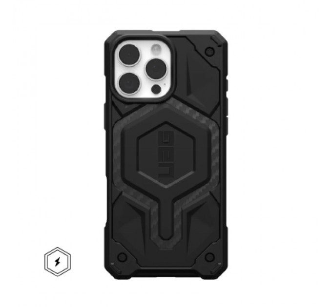 UAG Чохол до мобільного телефона UAG iPhone 16 Pro Max Monarch Pro Magsafe Carbon Fiber (114457114242)