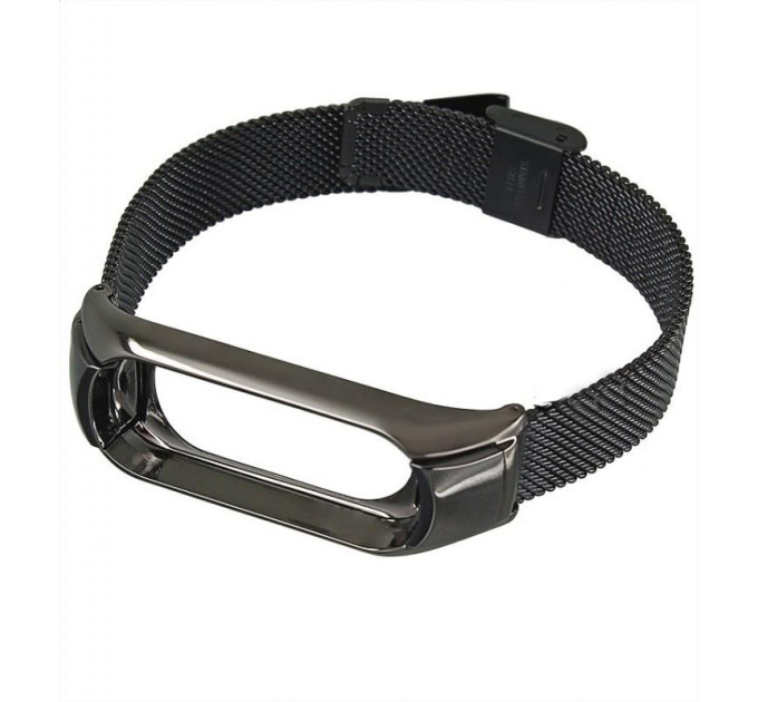 BeCover Ремінець BeCover Metal для Xiaomi Mi Smart Band 5/Mi Smart Band 6 Black (705146)