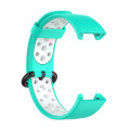 BeCover Ремінець BeCover Vents Style для Xiaomi Redmi Smart Band 2 Turquoise-White (709428)