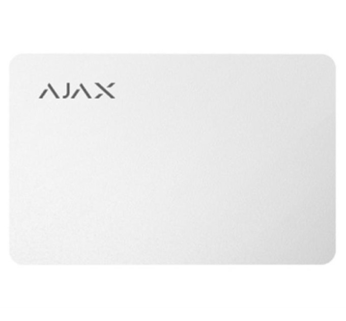 Ajax Безконтактна картка Ajax Pass white (3шт) (23496.89.WH)