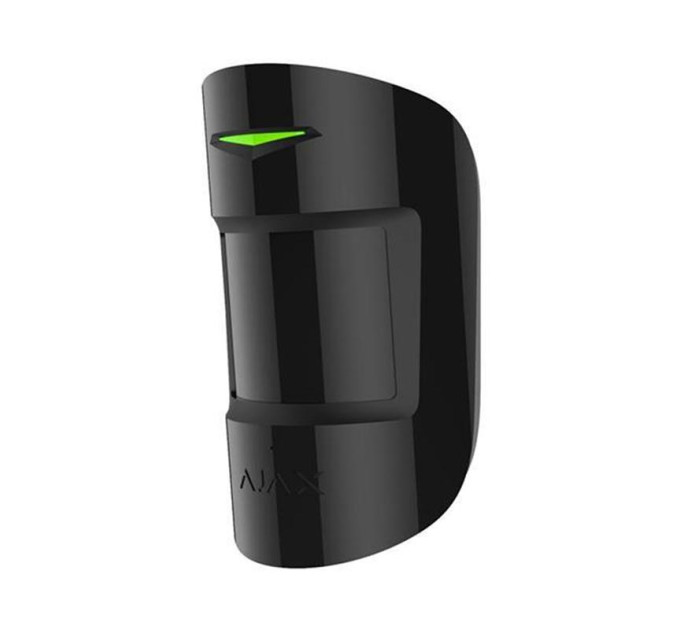 Ajax Бездротовий датчик руху і розбиття скла Ajax CombiProtect Black (7167.06.BL1)