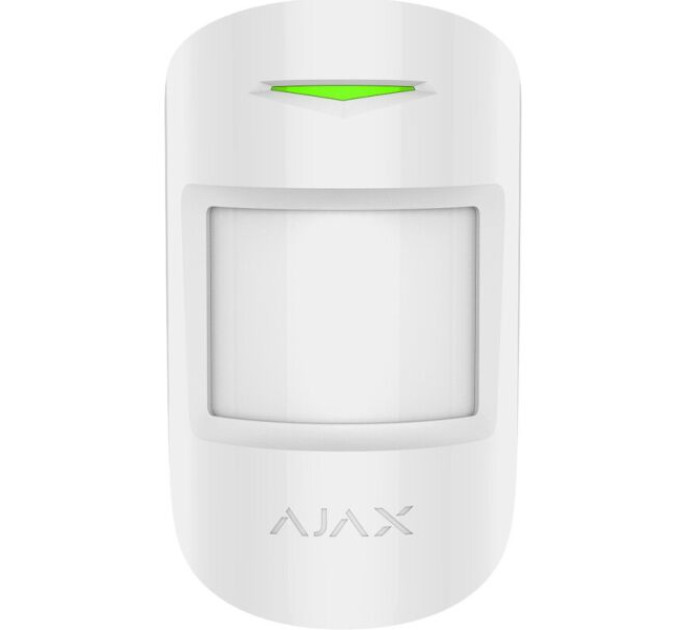 Ajax Датчик руху Ajax MotionProtect Plus White (8227.02.WH1/38198.02.WH1)