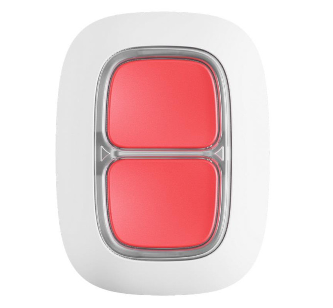Ajax Екстрена кнопка Ajax DoubleButton White 20850.79.WH1 (23003.79.WH1)