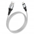 HOCO Кабель Hoco X50 Excellent USB - Lightning, 1 м, Grey (6931474734204)