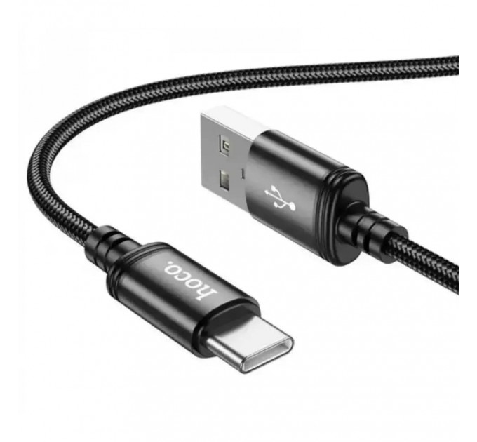 HOCO Кабель Hoco X89 Wind USB - USB Type-C (M/M), 1 м, Black (6931474784360)