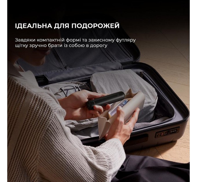 MOVA Електрична зубна щітка Mova Fresh Pro Black (ATB15A-BK)