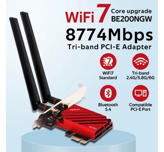 Fenvi Бездротовий адаптер Fenvi FV-BE8800