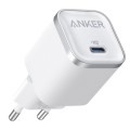 Anker Мережевий зарядний пристрій Anker Nano Charger 45W USB-C White (A2692L21)