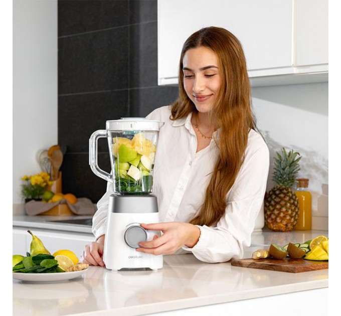 Cecotec Блендер Cecotec Power Black Titanium 1300MAX White (CCTC-03920)