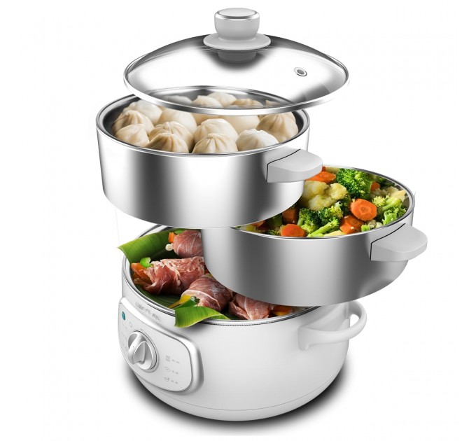 Cecotec Пароварка Cecotec Vapovita SteelPot White (A01_EU01_100630)