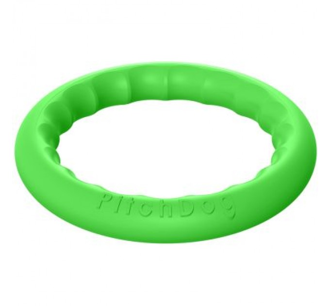 Collar Іграшка для собак Collar PitchDog Кільце для апортування 17 см салатове (62365)
