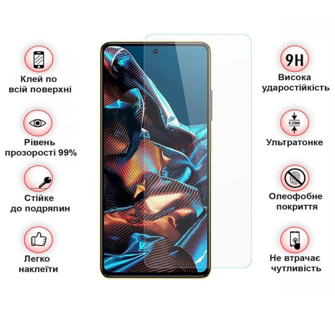 BeCover Захисне скло BeCover для Xiaomi Poco X5 Pro 5G Crystal Clear Glass 3D (709251)