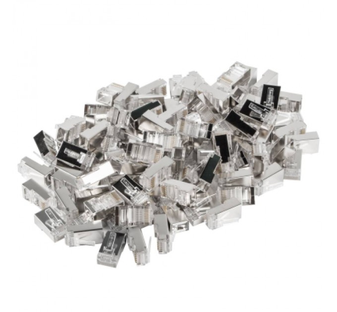 Kingda Конектор RJ45 cat.5e STP 8P8C 100шт/пак Kingda (KDPG8015/100)