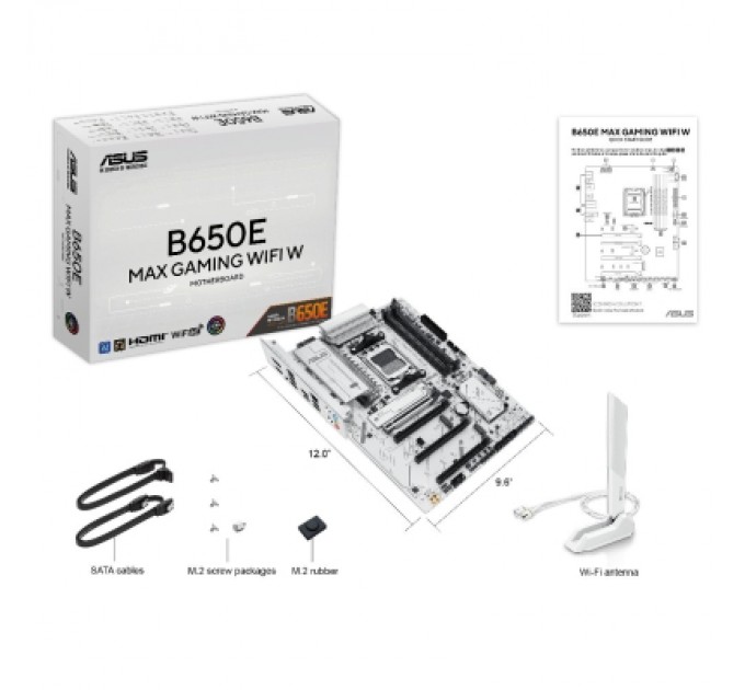 ASUS Материнська плата ASUS B650E MAX GAMING WIFI W