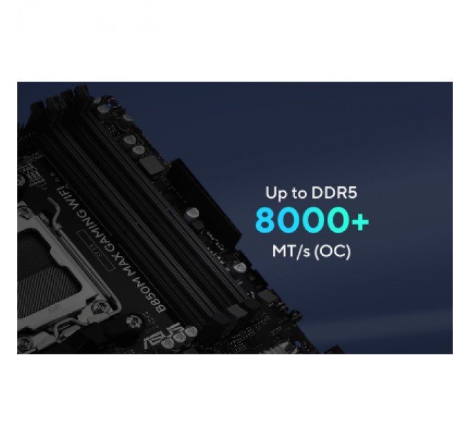 ASUS Материнська плата ASUS B850M MAX GAMING WIFI