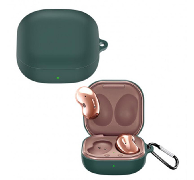 BeCover Чохол BeCover Silicon для Samsung Galaxy Buds 2/Buds 2 Pro/Buds Live/Buds Pro Dark Green (705408)