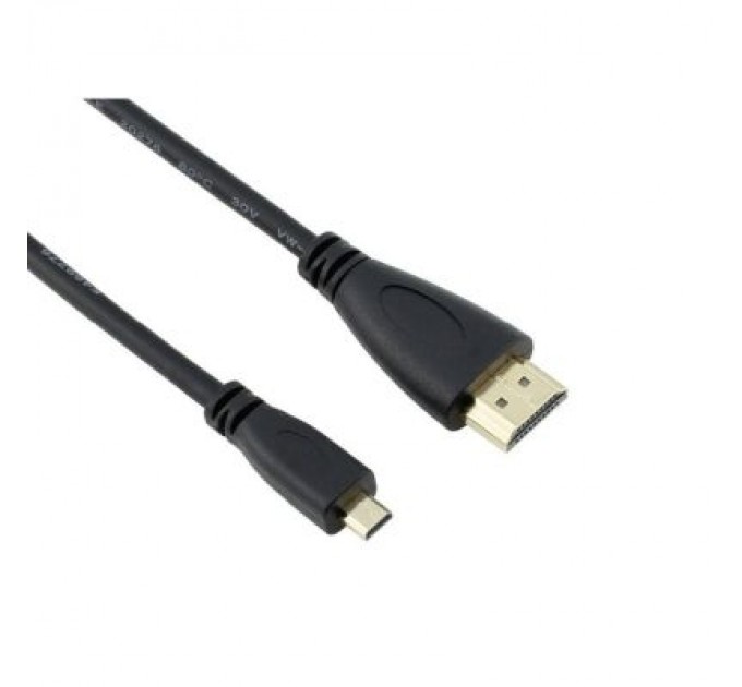 Додаткове обладнання до промислового ПК Raspberry Pi кабель Micro HDMI to HDMI for Pi 4B (RA557)